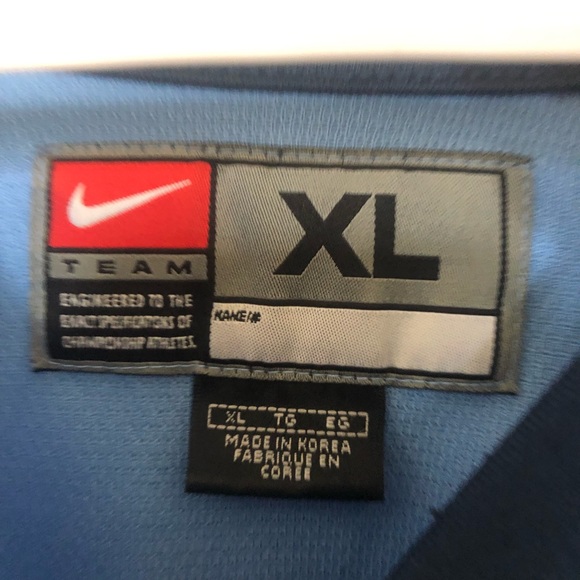 Vintage Nike North Carolina Tar Heels Hockey Jersey - Picture 4 of 4